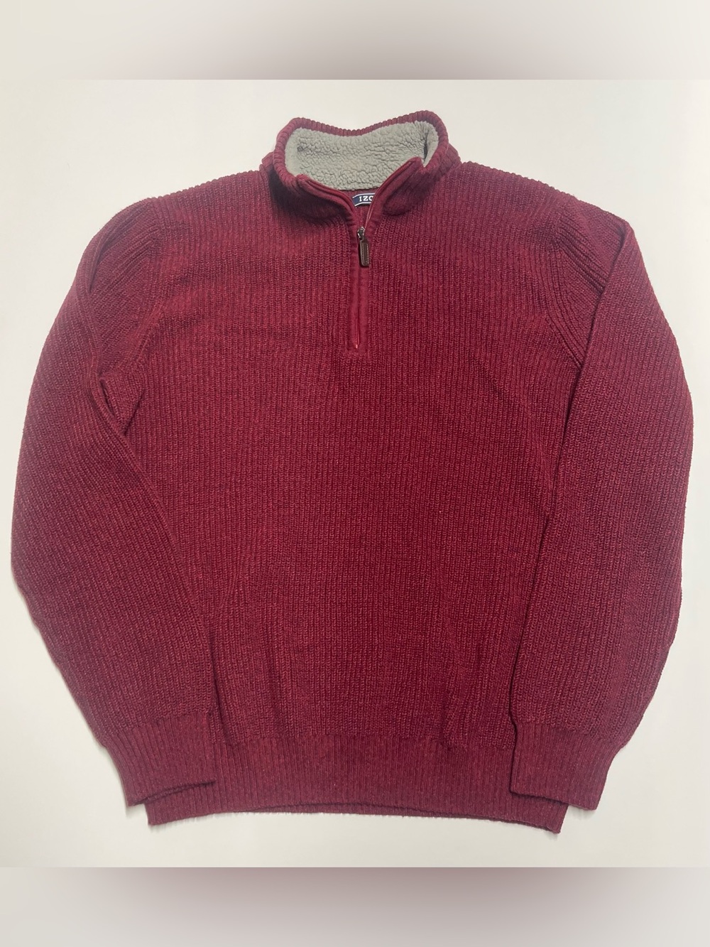 Izod men’s size XXL quarter zip sweater